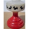 Image 3 : Scotty dog oil lamp with chimney
