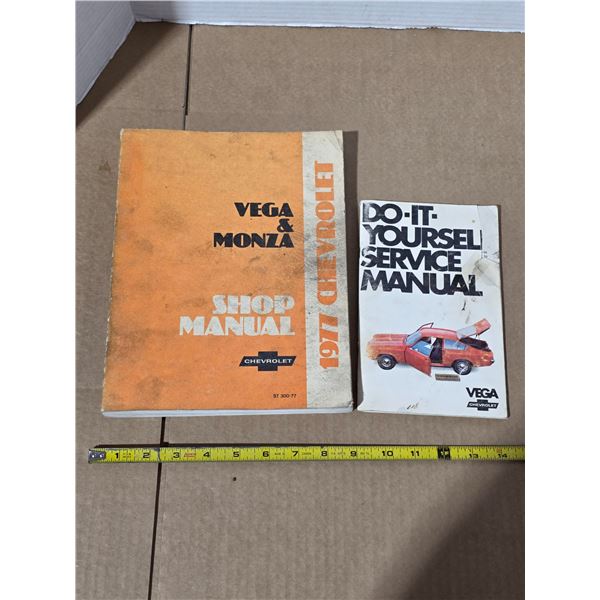 2 car manuals for vega cars