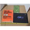Image 1 : 2 car shop manual and car picture book