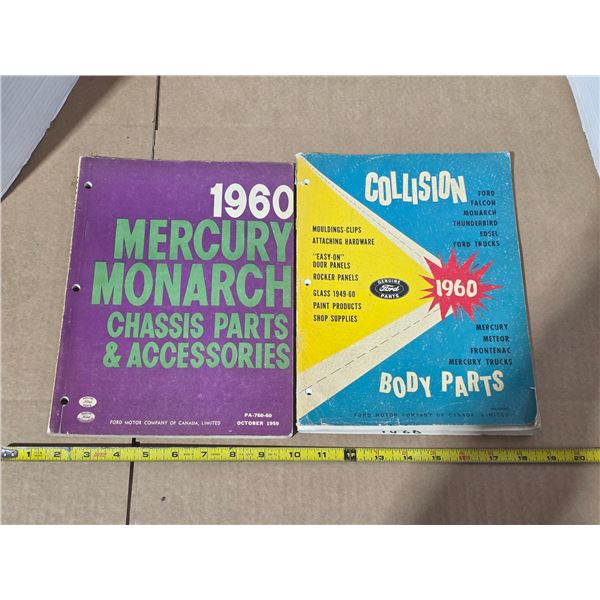 2- 1960 car manuals- collision