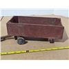 Image 2 : Antique wood wagon- 10"L