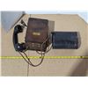 Image 1 : Antique northern electric wall phone and side mount battery box