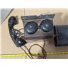 Image 4 : Antique northern electric wall phone and side mount battery box