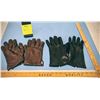 Image 2 : Men's Genuine Leather Lined Gloves. 1 PR Black XL and 1 PR Brown XL.