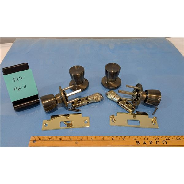 Two Complete Interior Closet/Pantry Door Handle Sets