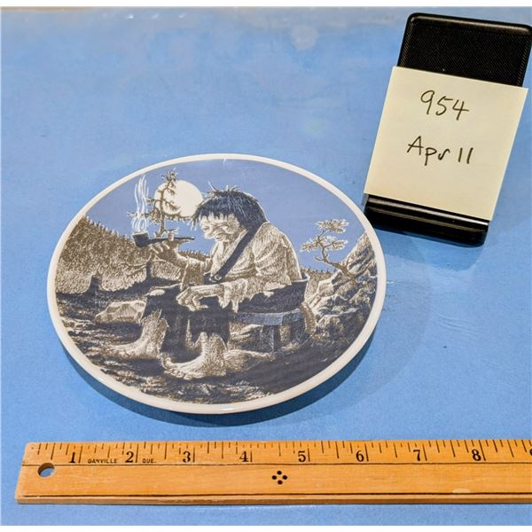 Norwegian Collector Plate. Troll. By Porsgrund.