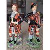 Image 2 : Radnor Bone China Scottish Figurines MacDonald set of 2 MN/Woman 7" repaired below woman's skirt