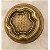 Image 5 : Antique "Racine" Pattern (1905-1908) 2.25" diameter solid brass doorknobs and door sets (French Art 