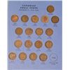 Image 2 : Canadian Small Cent Collection - 1920 to DATE in blue folding folder - see photos