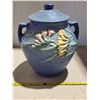 Image 1 : Roseville pottery urn with lid- 4"-8"