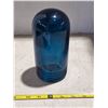 Image 1 : Blue glass light cover- Crouse hinos