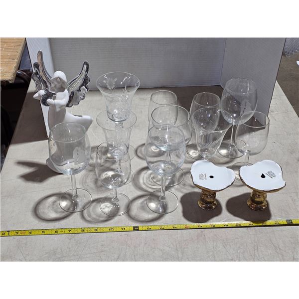 Lot of misc glassware