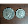 Image 1 : 1978 American dollar and American 1971 Half Dollar