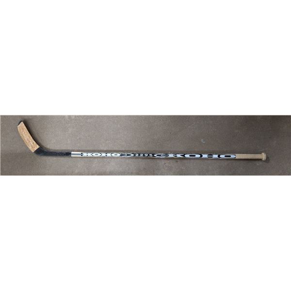 2000-2001 Team Autographed Swift Current Broncos Hockey Stick