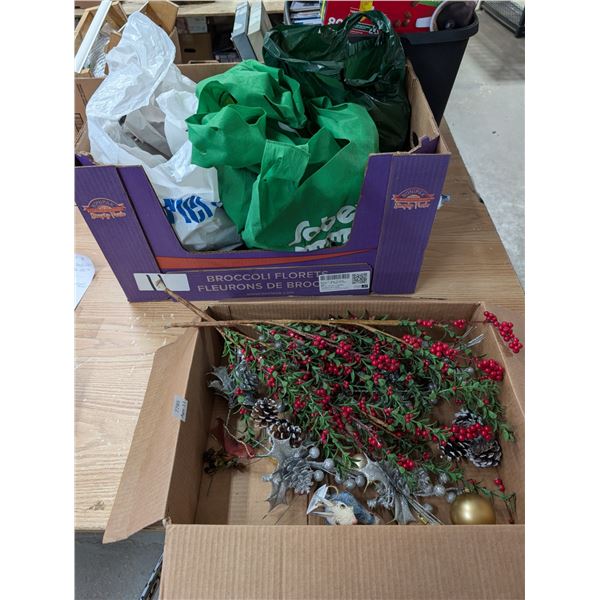 Boxes of Misc. Christmas Items