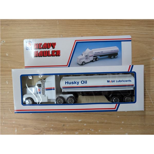 NOS.RARE Husky Oil/Mobil Toy Semi Truck W/Original Package