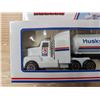 Image 4 : NOS.RARE Husky Oil/Mobil Toy Semi Truck W/Original Package