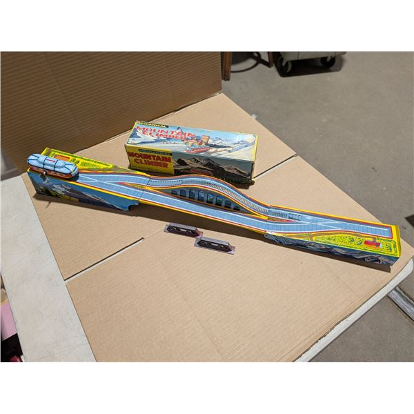 Vintage Mechanical Mountain Climber Marx Toys Wind Up Toy W/ Original Box (Not Working)