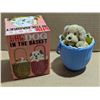 Image 1 : Vintage "Little Dog in Basket" Mechanical toy W/ Original Box (Works)