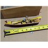 Image 3 : Vintage Wind Up Rowing Boat Toy w/ Original Box (Works)
