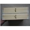 Image 3 : LOT of 2 WOODEN DISPLAY/STORAGE BOXES  - Inside measurements  12" X 10.5" X 1 1/2"