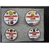 Image 1 : LOT OF 4 LIONS CLUB PINS - PENNSYLVANIA LIONS - VARIOUS CONVENTIONS
