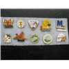 Image 1 : LOT OF 10 LIONS CLUB PINS - SASKATCHEWAN - VARIOUS LOCATIONS