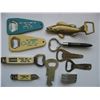 Image 1 : LOT OF VINTAGE BOTTLE OPENERS - Most marked with Locations