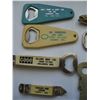 Image 3 : LOT OF VINTAGE BOTTLE OPENERS - Most marked with Locations