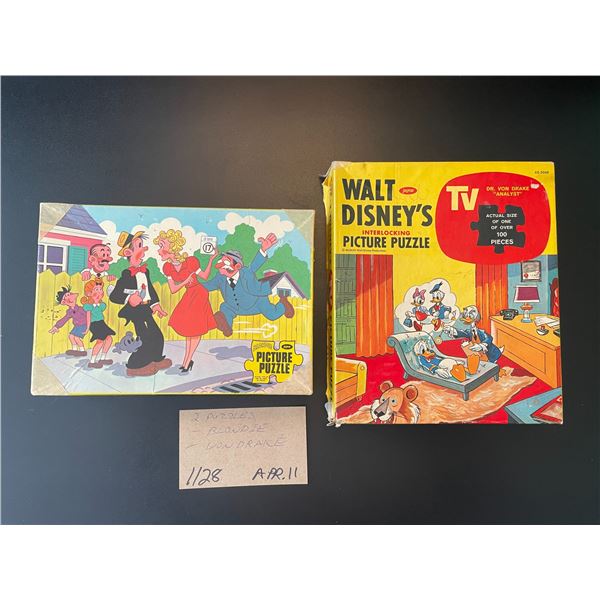 2 Puzzles - Blondie; Dr. Von Drake