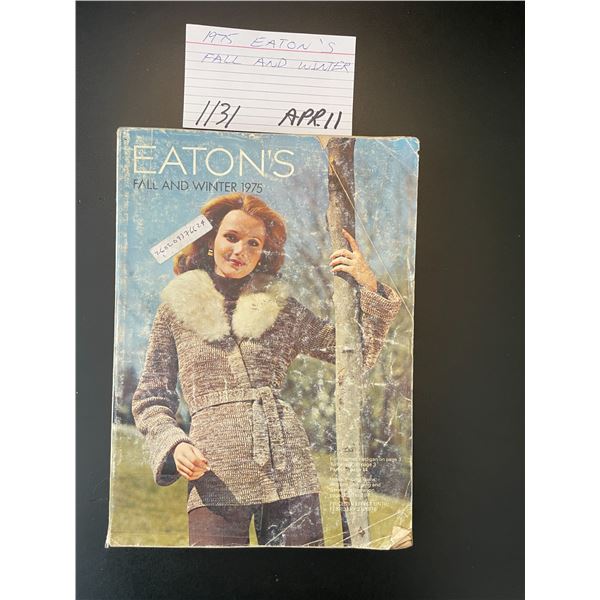 1975 Eaton's Fall & Winter catalogue