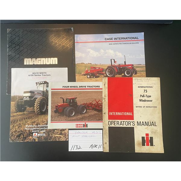 Tractor ads & manual