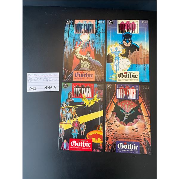 Batman Legends of the Dark Knight comics -1-4 Gothic