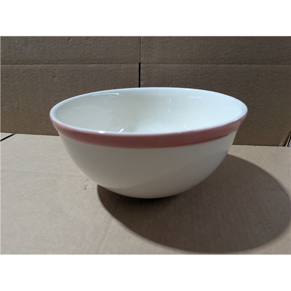 Historical Clay District Pink Rim Bowl