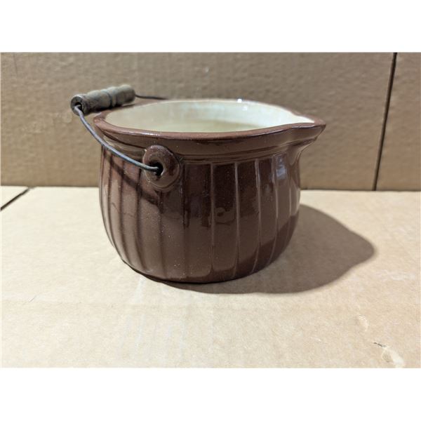 Vintage Clay Pot w/ Spout Plus Handle