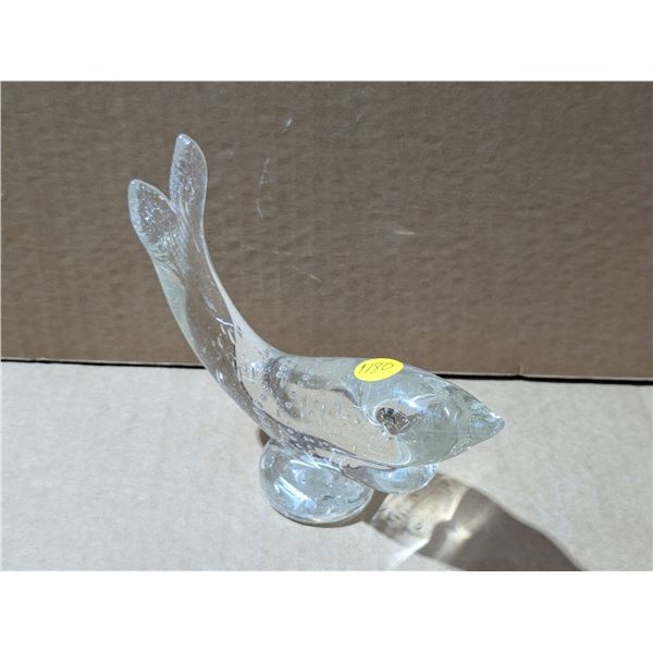 Atlas Glass Controlled Bubble Paper Weight