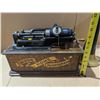 Image 3 : Edson Home Phonograph c/w (1) Record Cylinder  (WORKING)