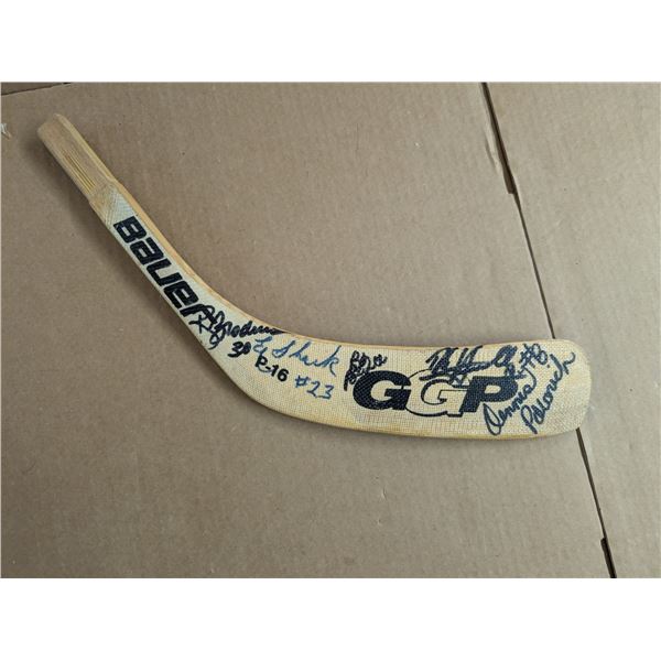 Vintage Bauer Stick End Autographed