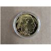 Image 2 : COPY 2021 Buffalo 50 Dollar coin - gold plated