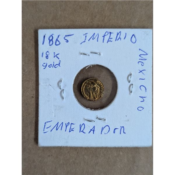 (Unverified) Emperador Maximiliano C.1865 .42 Grams