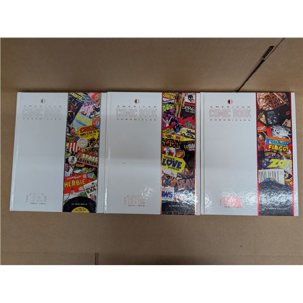 (3) American Comic Book Chronicles 1960s-1980s