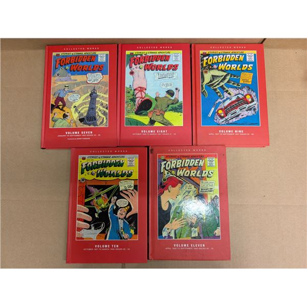 (5) Master Collected Works Vol.7-11 "Forbidden Worlds" Re Presenting Comic Collections