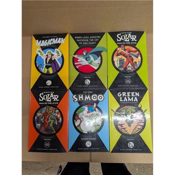 (6) Dark Horse Archives (Magic Man, Doctor Solar, SCHMOO, and Green Lama)