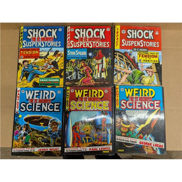 (6) Re Presenting Comic Collections WEIRD SCIENCE and SHOCK SUSPEN STORIES