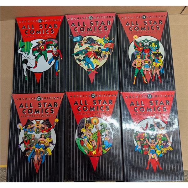 (6) Archive DC Editions All Star Comics Vol.0-5