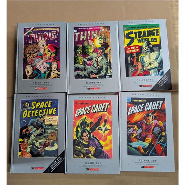 (6) Pre-Code Classics Re Presenting Comic Collections (THING/STRANGE WORLDS, Etc.)