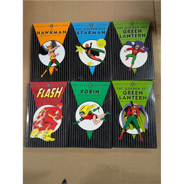 (6) Archive DC Edition Comic Collections (Variety Hero Collection)