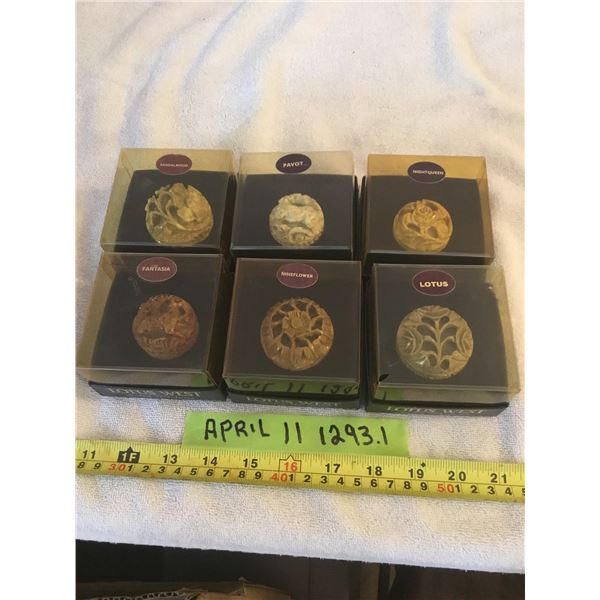 NOS 6 lotus west solid perfume