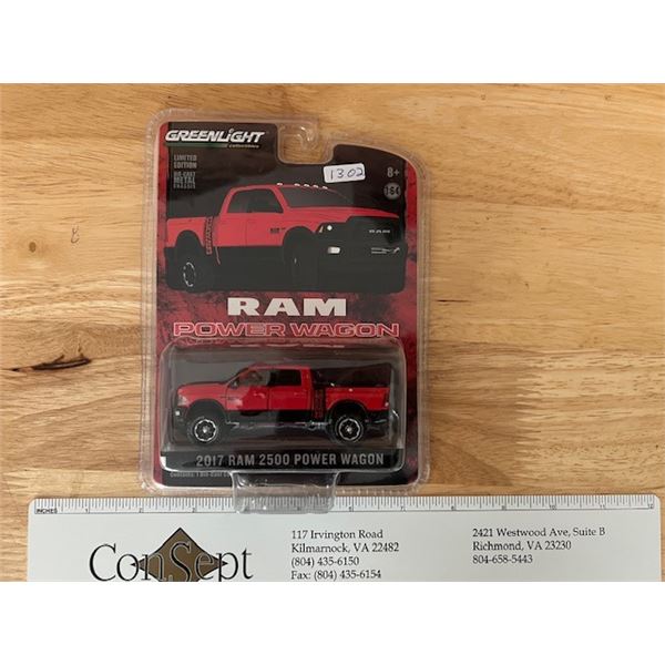 Dodge ram power wagon diecast metal truck