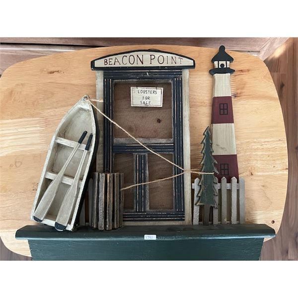 Wooden wall decoration